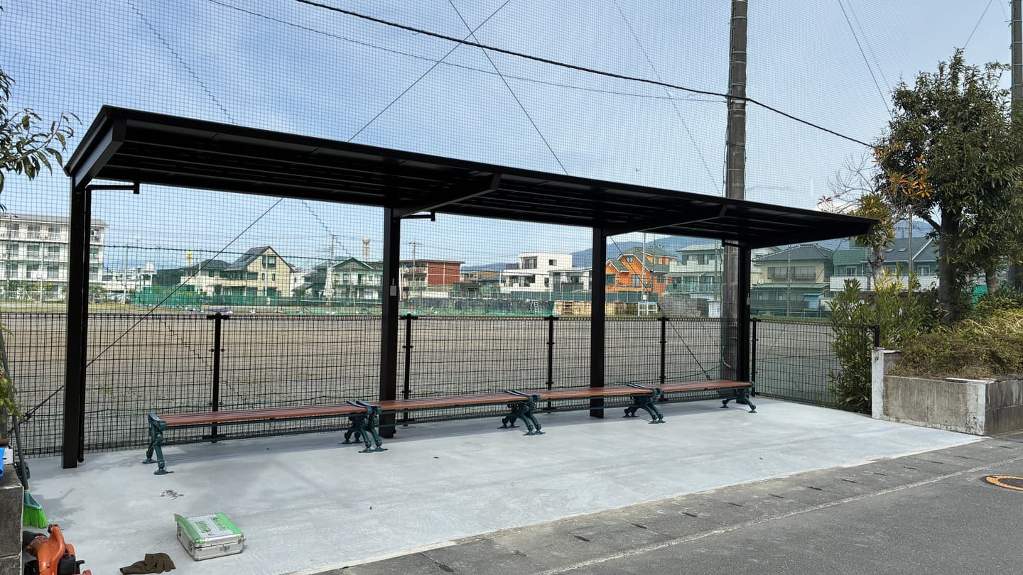 重寺トンネル閉塞工事の施工中の写真