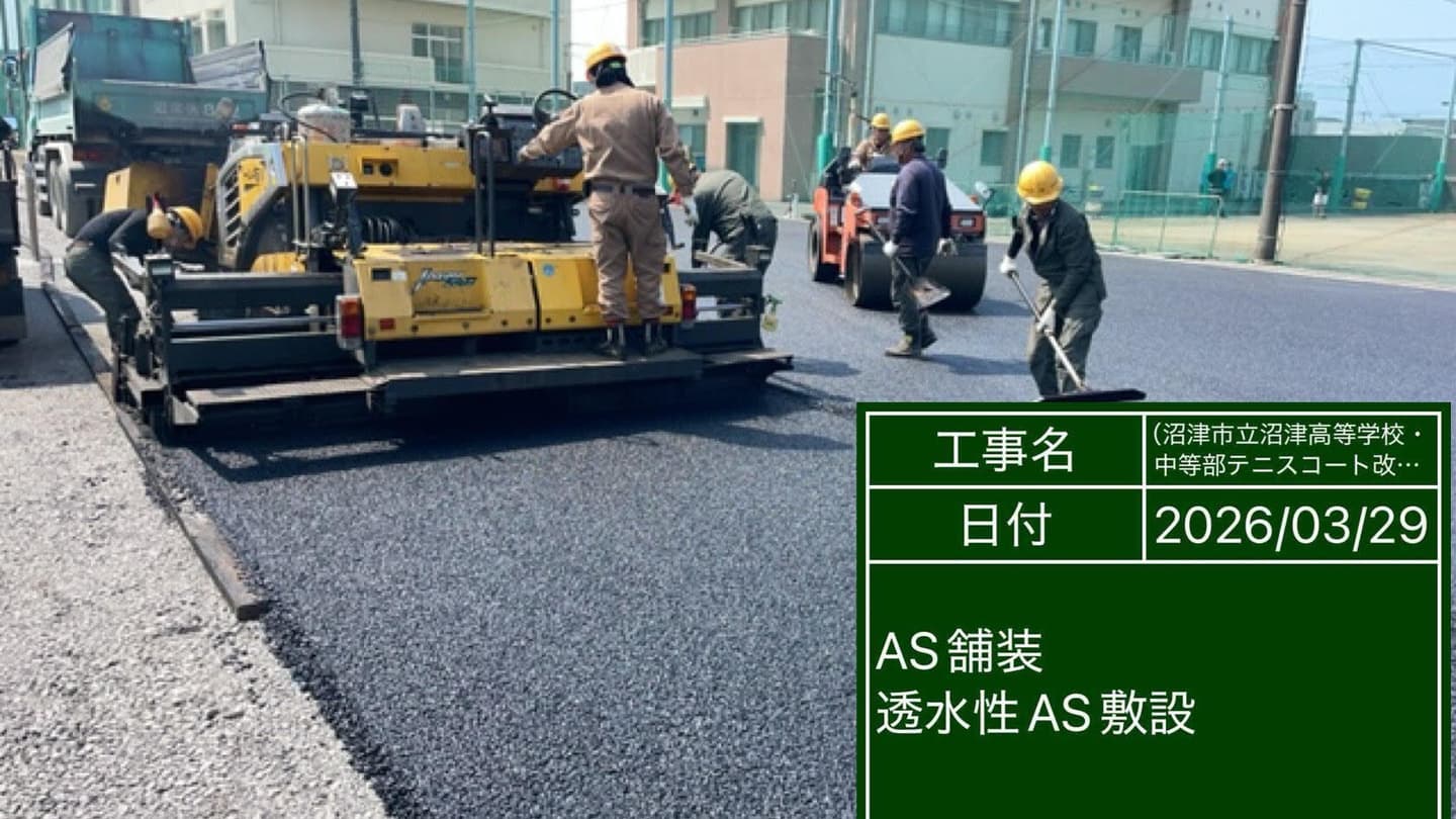 重寺トンネル閉塞工事の施工中の写真